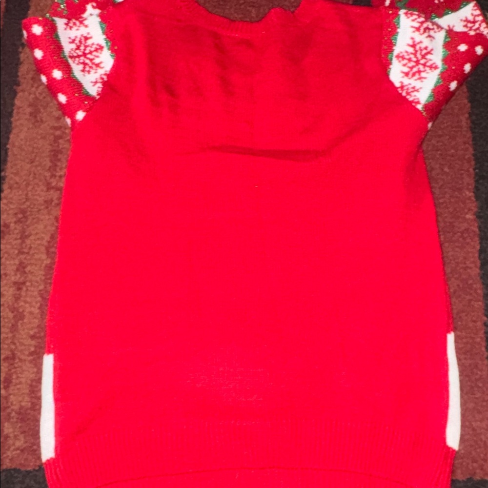 Juniors Ugly Christmas Sweater - Santa’s Favorite - Picture 5 of 6